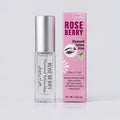 Marom ROSE BERRY Diamond Tattoo Eyelash Adhesive Glue bottle and pink packaging box for long-lasting lash hold.