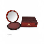 Marom ROSE BERRY compact cream blush in shade 01 Pink with an open mirror case and its matching product box