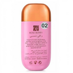 Marom Rose Berry Filler Comfy Smooth Sunscreen SPF 50 in a pink 50g bottle with a metallic gold cap