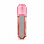 Marom Shimmering Radiant Lip Gloss in a rose gold shade with a high-shine finish in sleek travel-friendly packaging.