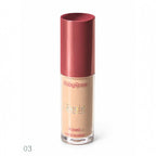 Marom Ruby Rose Feels liquid concealer in shade 03 with a rose-toned cap and clear bottle for high-coverage makeup.