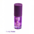 Marom Ruby Rose Fruity Violet lip oil with a purple cap and nourishing jojoba, avocado, and grape oil formula.