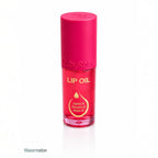 Marom Ruby Rose watermelon lip oil with a pink cap and nourishing jojoba, avocado, and grape oils for a glossy finish.
