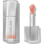 Marom SHEGLAM Glass Lock AirGloss in a sleek silver tube with a precision applicator for a high-shine finish.