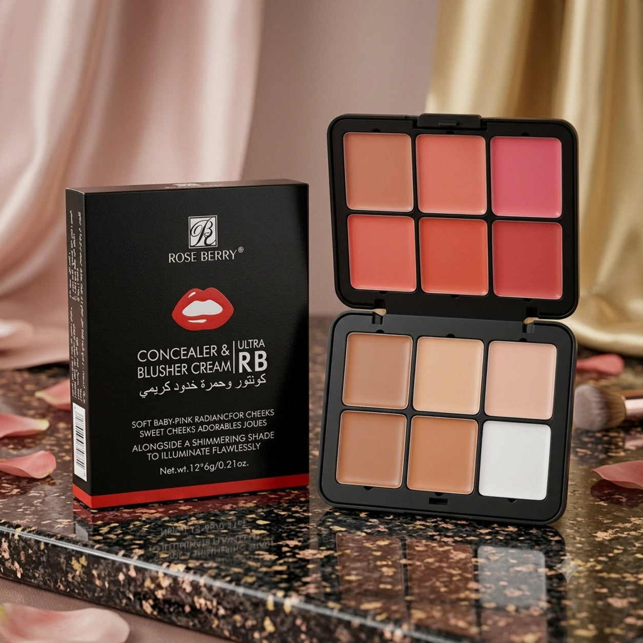 RoseBerry - Concealer & Blusher Cream Ultra RB