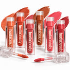 Huda Beauty Faux Filler collection, six shade group group-comparison