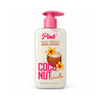 Little Pink Coco Nut Vanilla 200 ml Body Lotion complete pump bottle with white studio margins