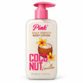 Little Pink Coco Nut Vanilla Daily Drench Body Lotion 200 ml ivory bottle with pink pump on white background