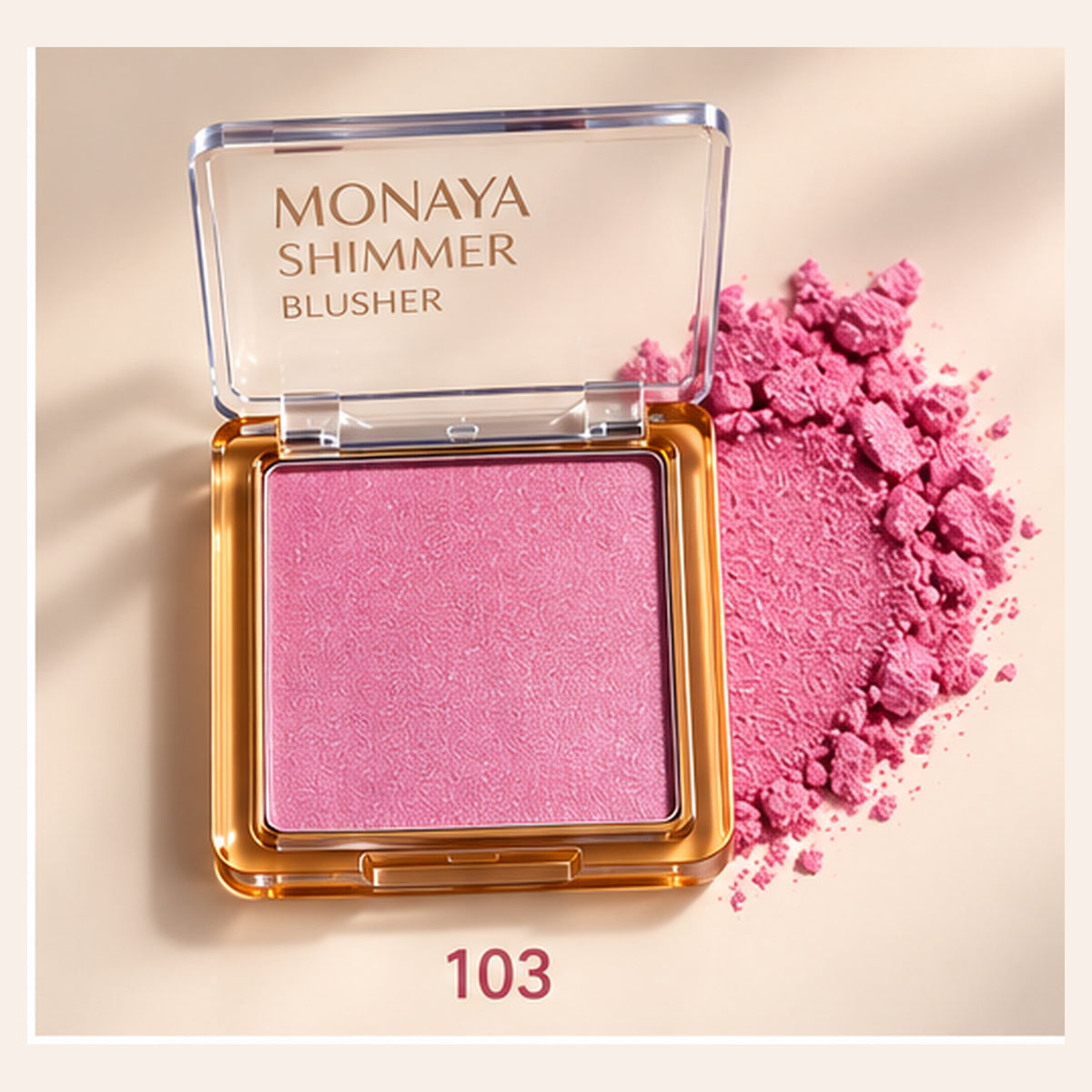 Monaya Shimmer Blusher shade 103