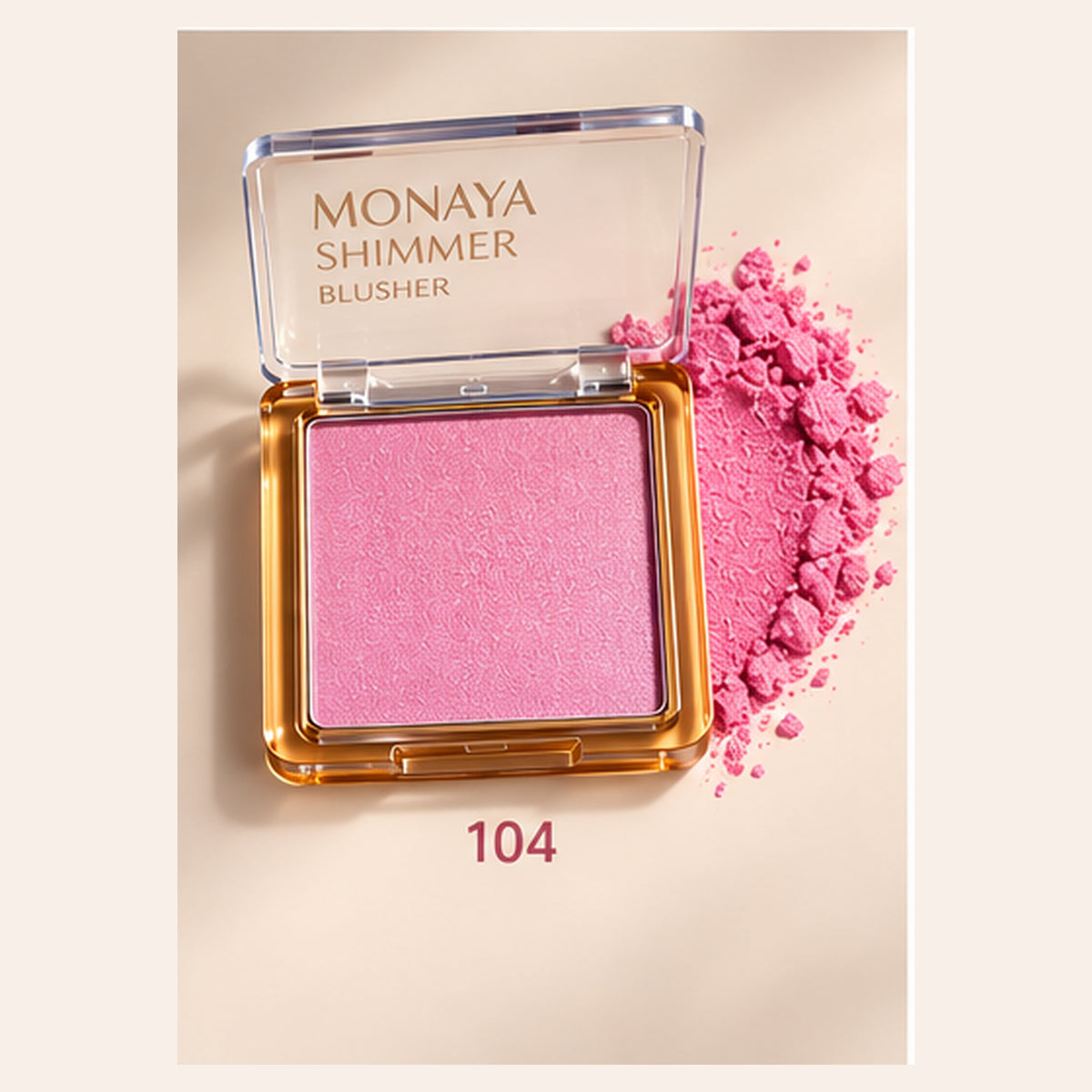 Monaya Shimmer Blusher shade 104