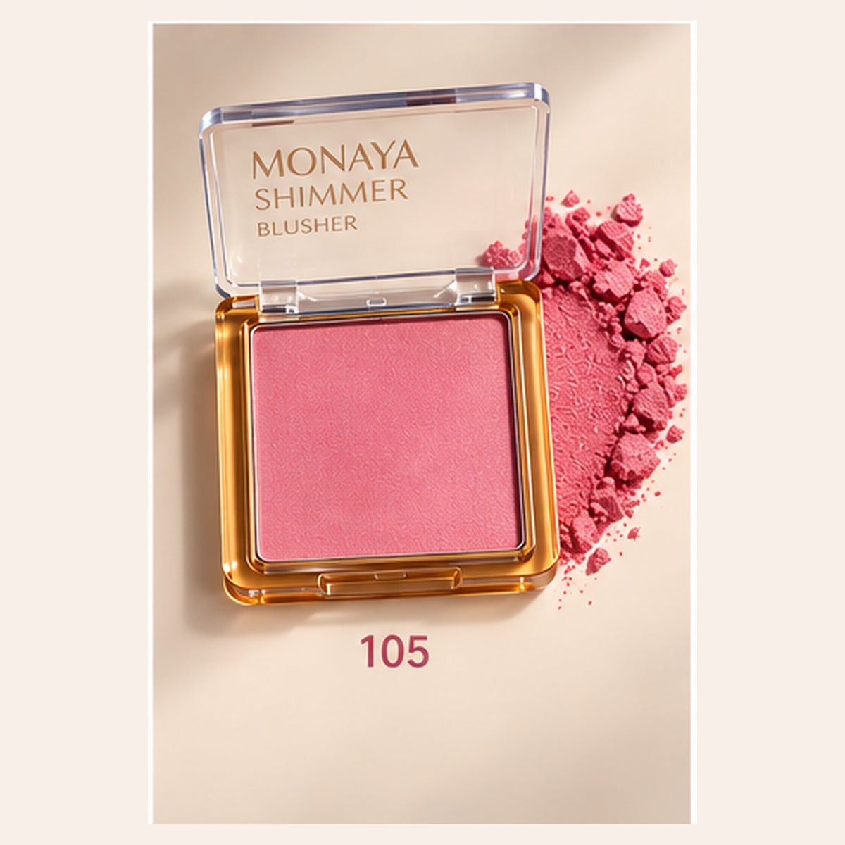 Monaya Shimmer Blusher shade 105