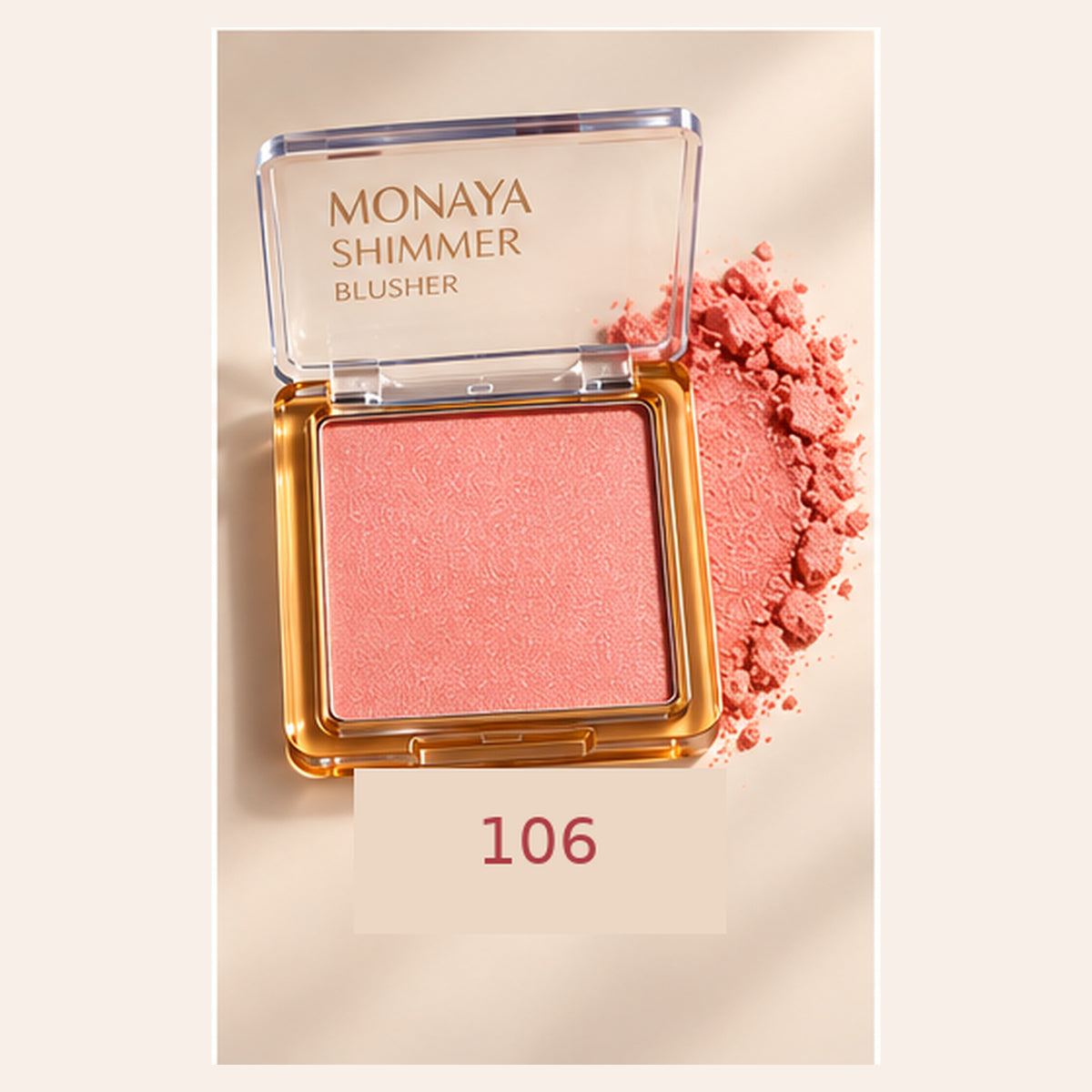 Monaya Shimmer Blusher shade 106
