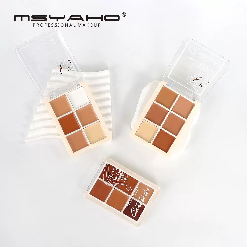 MSYAHO Natural Concealer Palette shade assortment