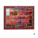 MSYAHO Red Sun Eyeshadow Palette product image 1