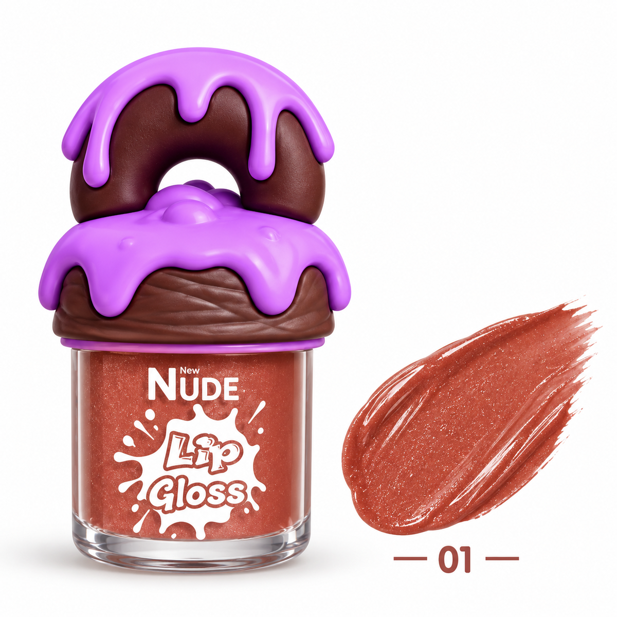 New Nude Lip Gloss N4014 Shade 01