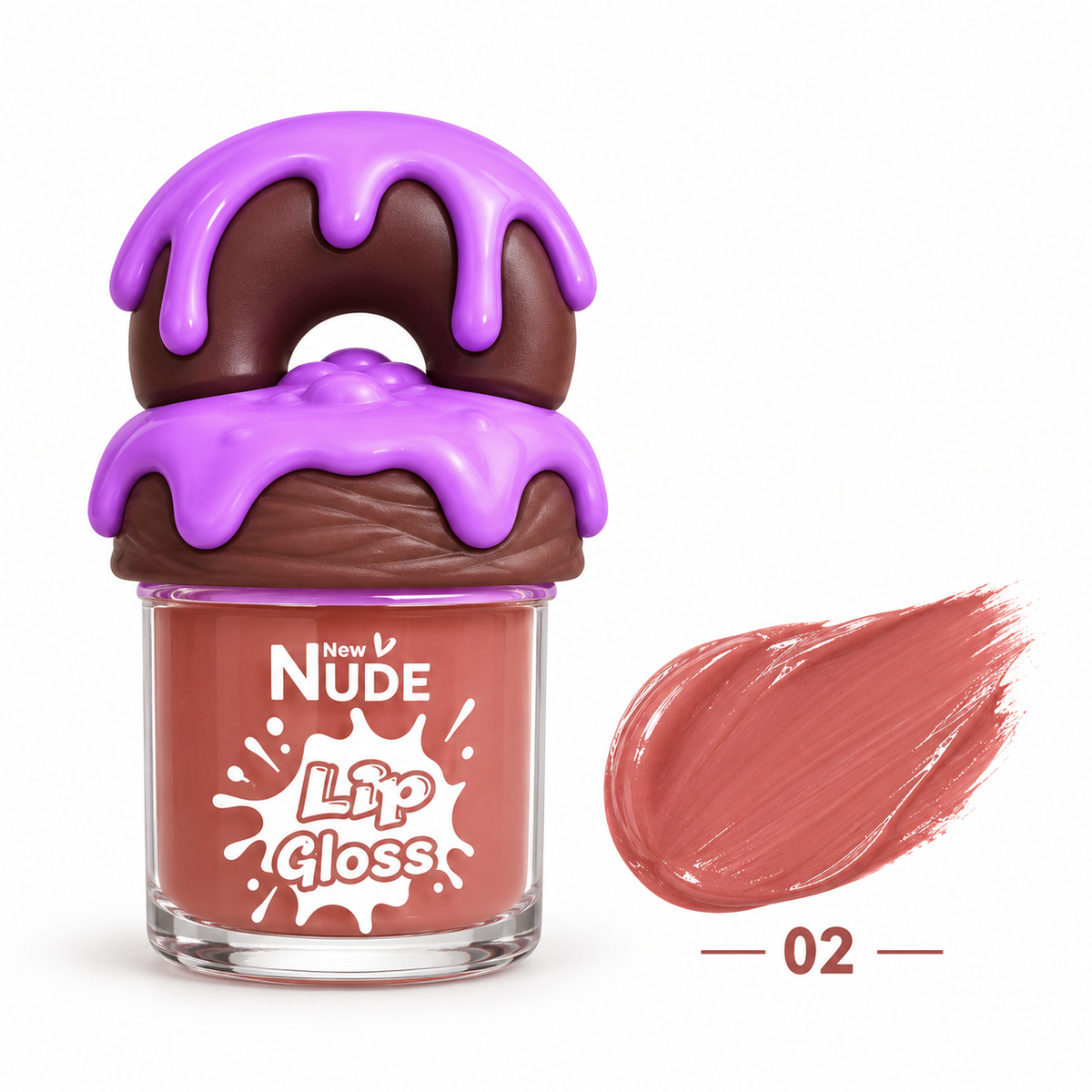 New Nude Lip Gloss N4014 Shade 02