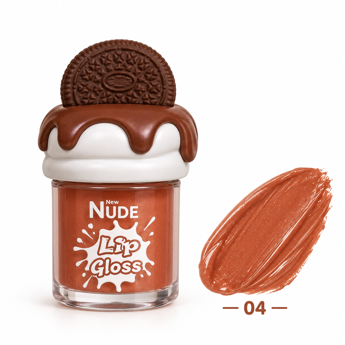 New Nude Lip Gloss N4014 Shade 04