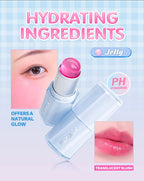 Olibolla Butterfly Bliss Blush Stick texture detail