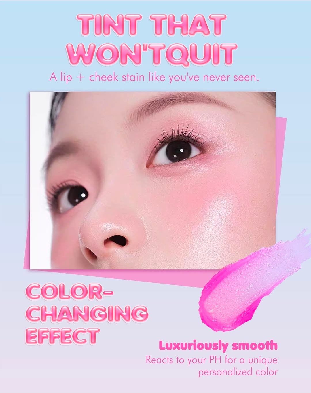 Olibolla Butterfly Bliss Blush Stick side view