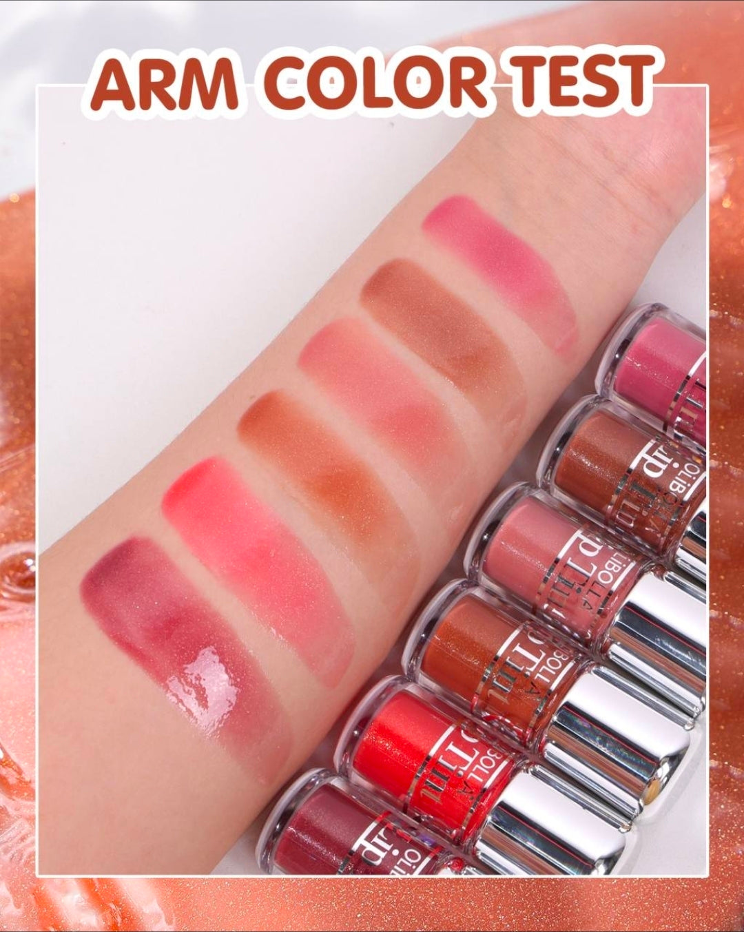 Olibolla Glossy Lip Tint packaging