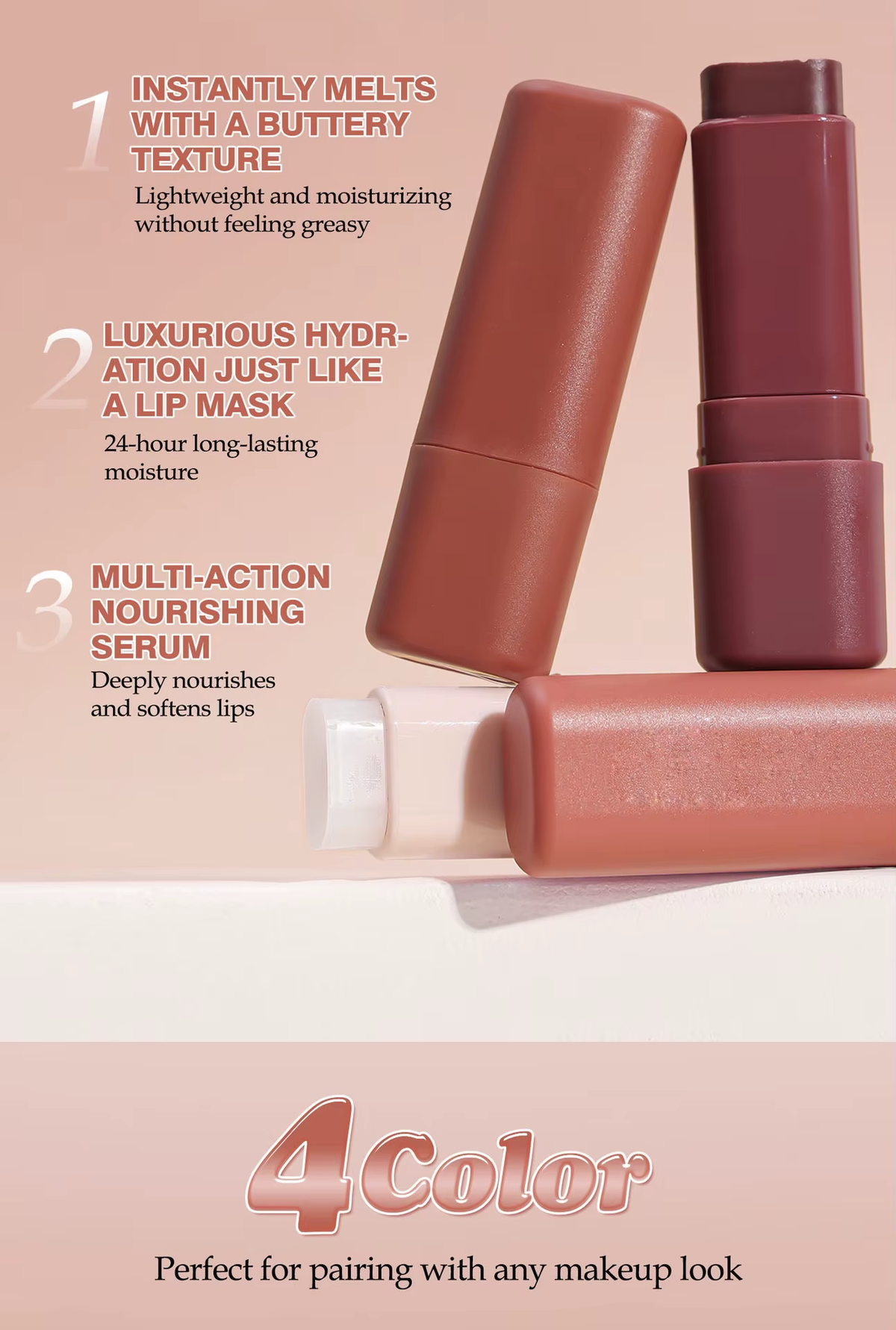 OLIBOLLA Water Glow Lip Butter Balm benefits