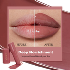 OLIBOLLA lip butter nourishing glossy result