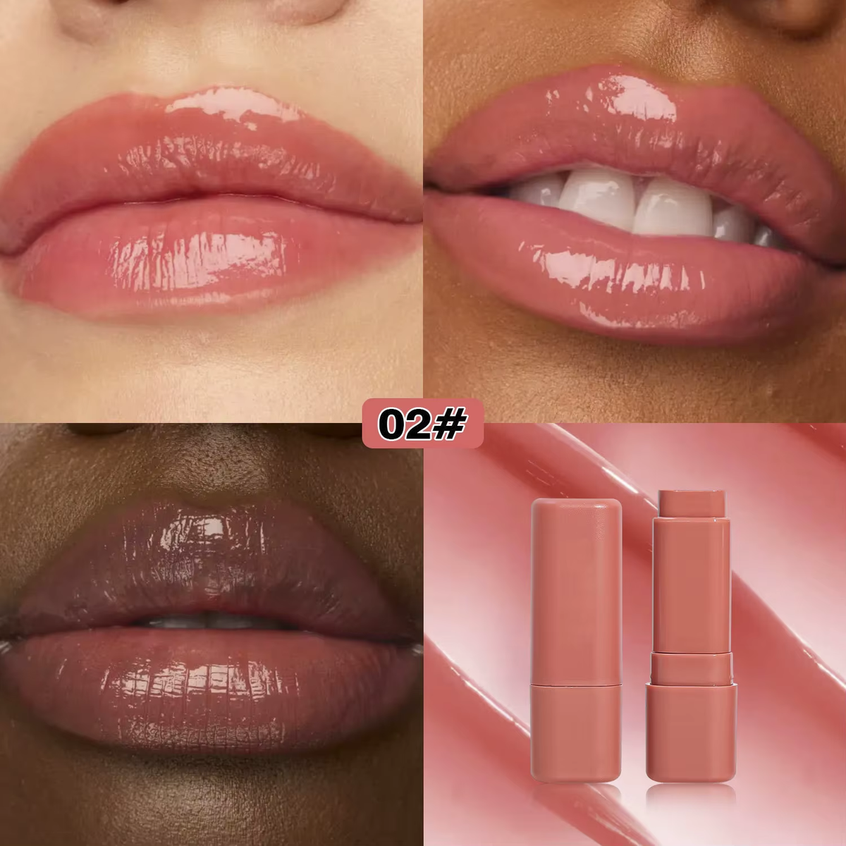 OLIBOLLA Water Glow Lip Butter Balm shade 02