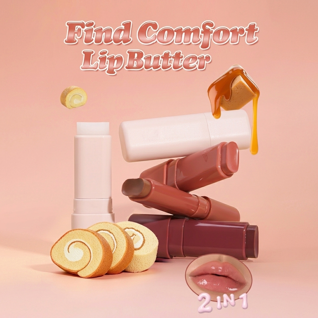 OLIBOLLA Water Glow Lip Butter Balm in four shades