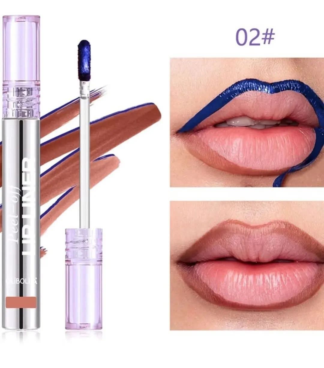 Olibolla Peel-Off Plump Lip Liner shade 02