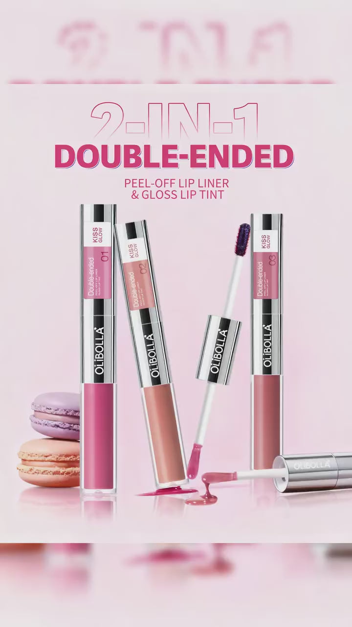 Olibolla Double-End Peel-Off Lip Liner & Lip Glaze