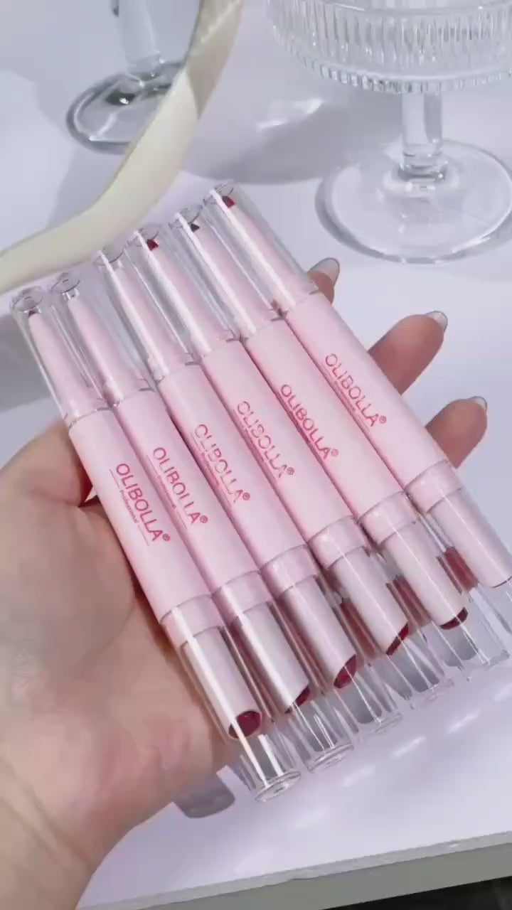 Olibolla Matte Lipstick & Lip Liner Duo