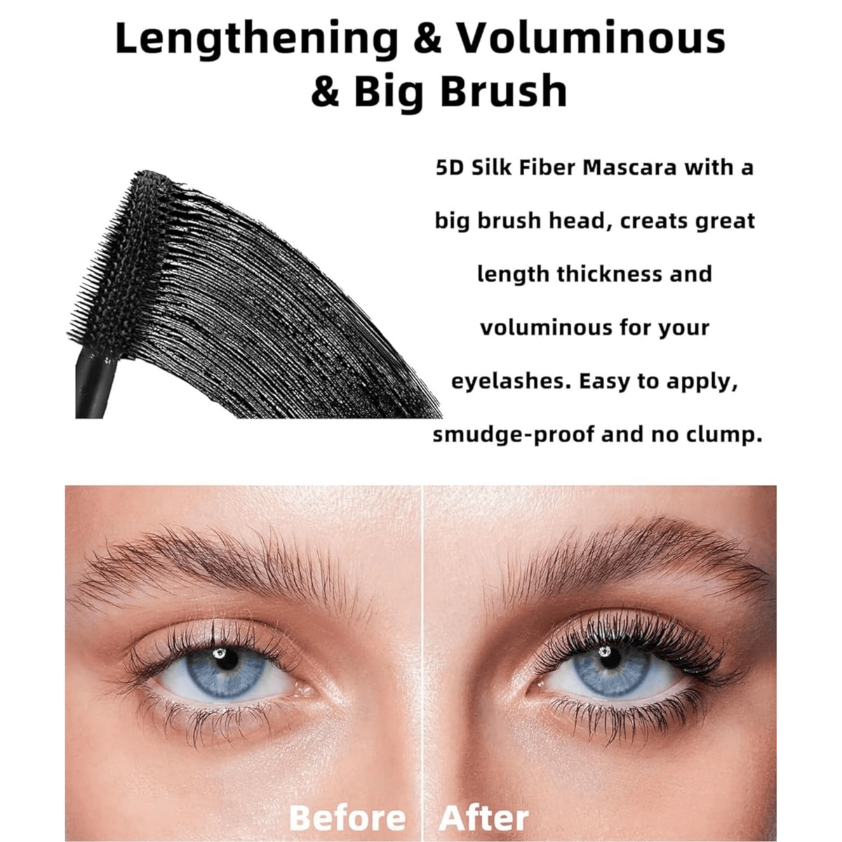 Rose Berry black volume and curl mascara 12ml