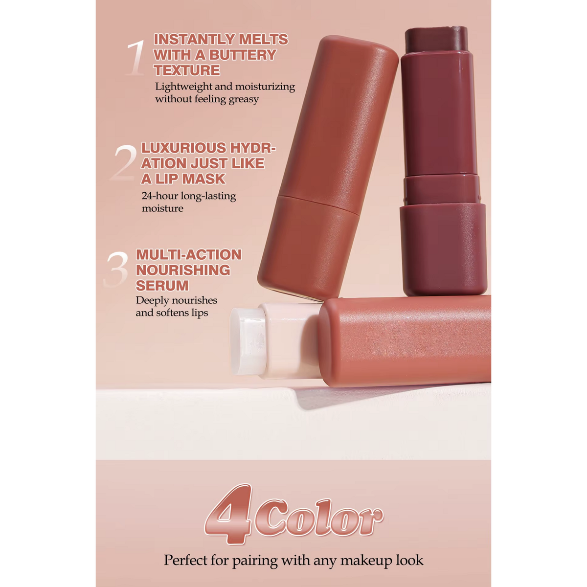 OLIBOLLA Water Glow Lip Butter Balm benefits