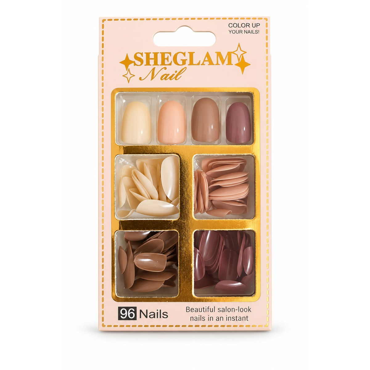 SHEGLAM 96-Piece Nail Set – product image 2 | صورة المنتج 2