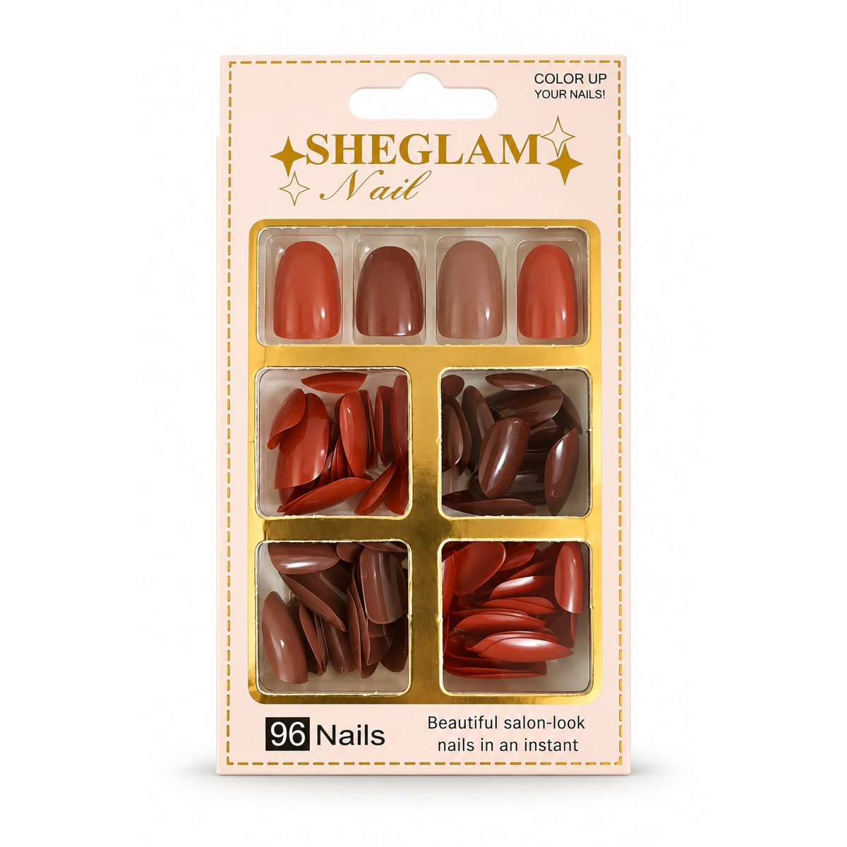 SHEGLAM 96-Piece Nail Set – product image 3 | صورة المنتج 3