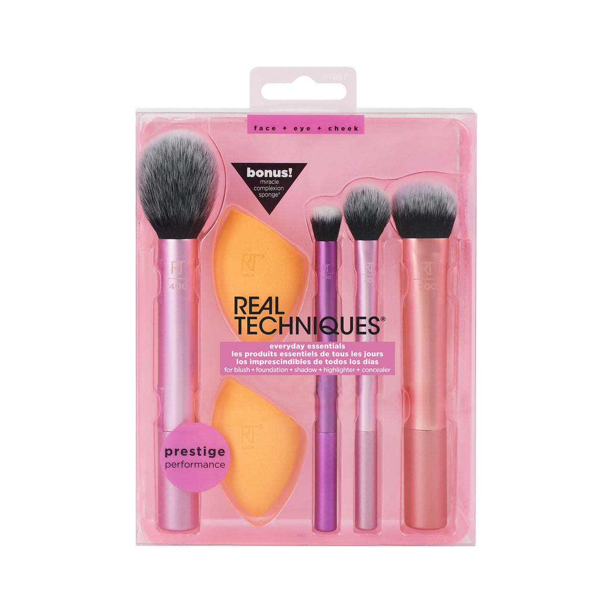 Everyday Essentials Makeup Brush Set boxed front