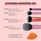 Everyday Essentials brush and sponge uses