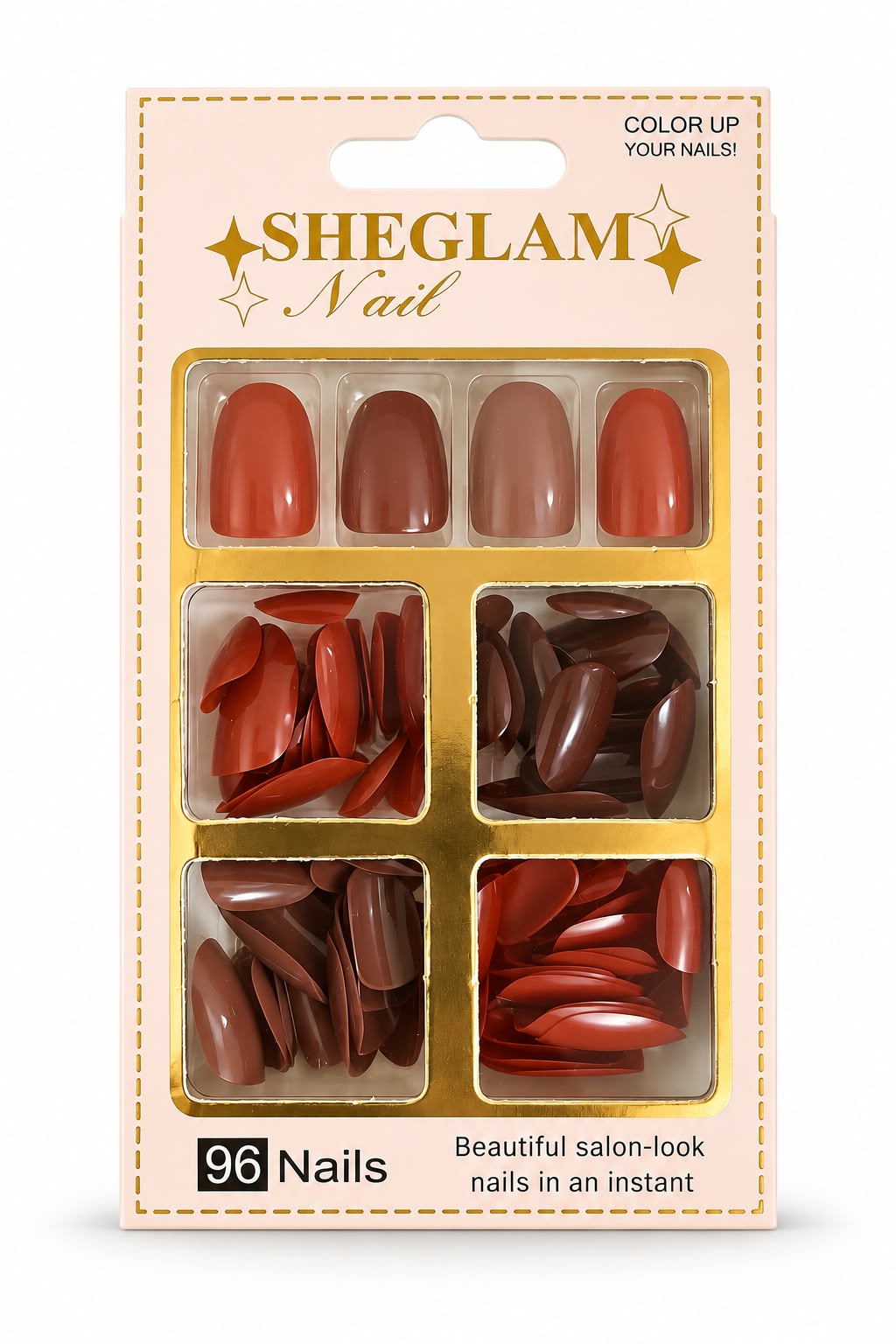 SHEGLAM 96-Piece Nail Set – product image 3 | صورة المنتج 3