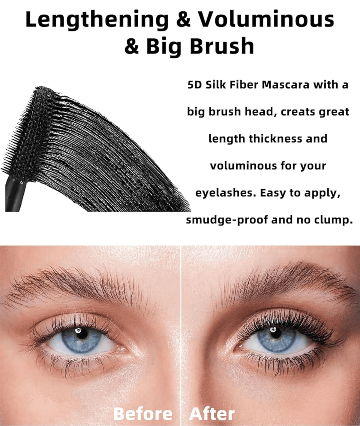 Rose Berry black volume and curl mascara 12ml