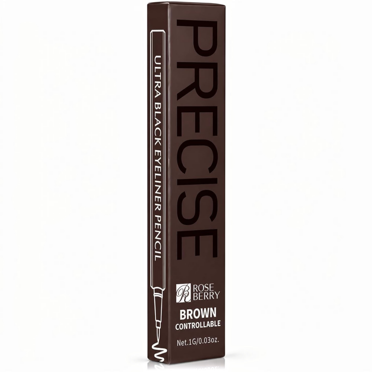 Rose Berry Ultra Fine Brown Eyeliner