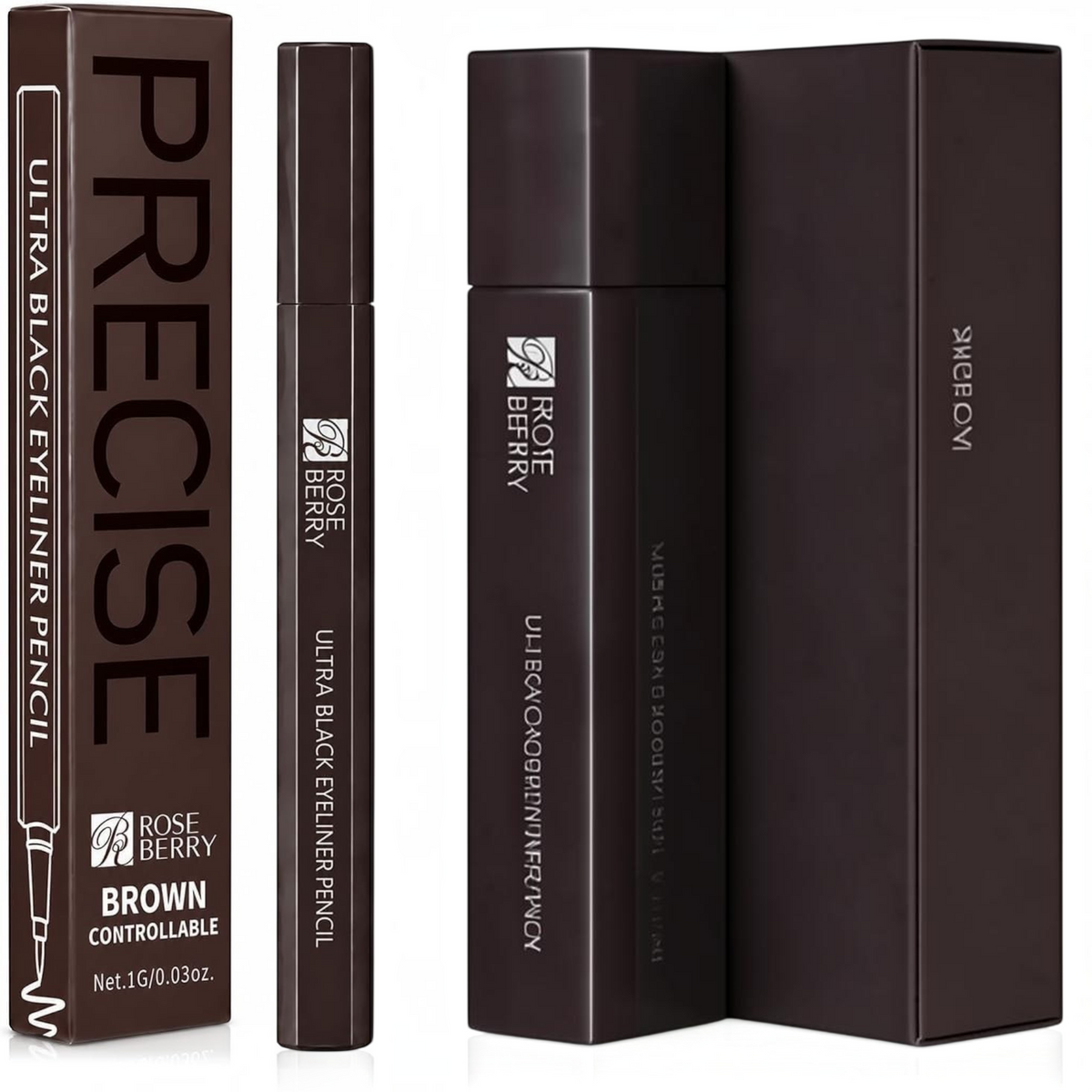 Rose Berry Ultra Fine Eye Liner Brown 1g