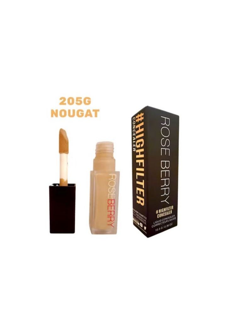 RoseBerry High Filter Concealer 205G Nougat 10.5g