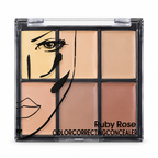 Ruby Rose six-color concealer palette view 1