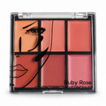 Ruby Rose six-color blush palette