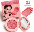 Sandra Cosmetics Blusher shade 03 Soft Pink