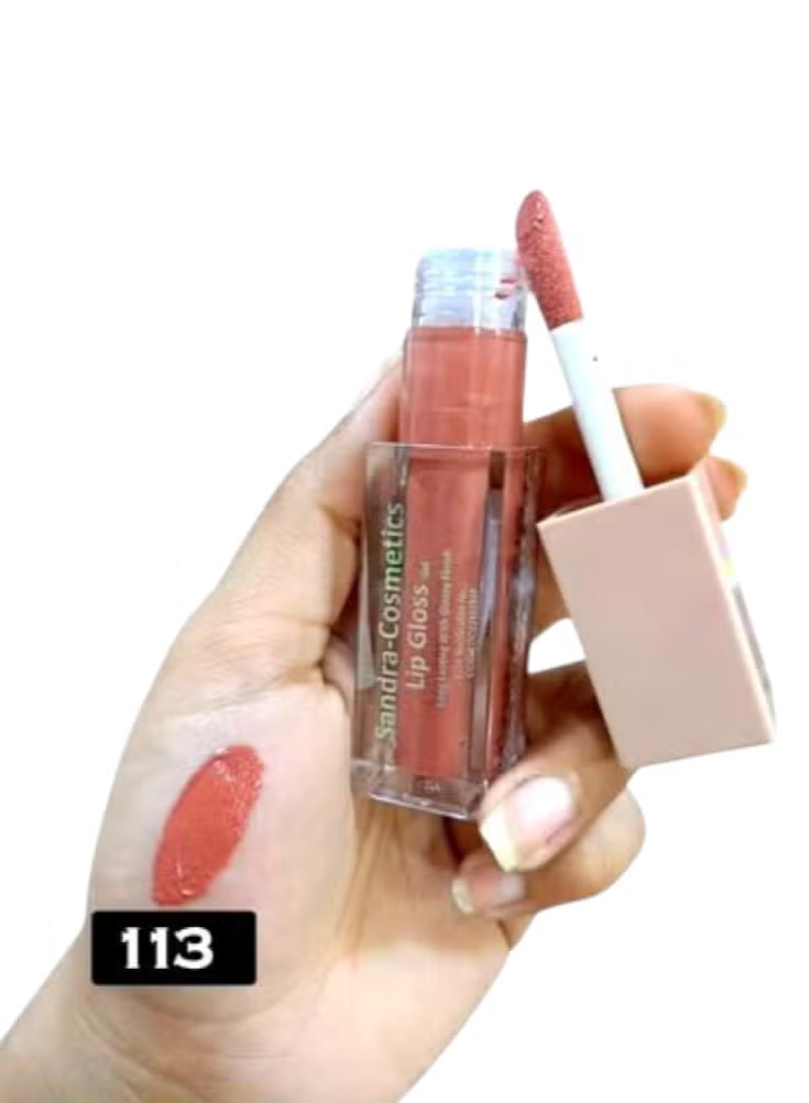 Sandra Long-Lasting Lip Gloss Gel shade No. 113