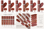 Sandra Cosmetics Matte Lip Gloss shades 28 128 70 33 133 and 61