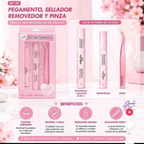 SNOW SHIRLEY Eyelash Glue Set - contents
