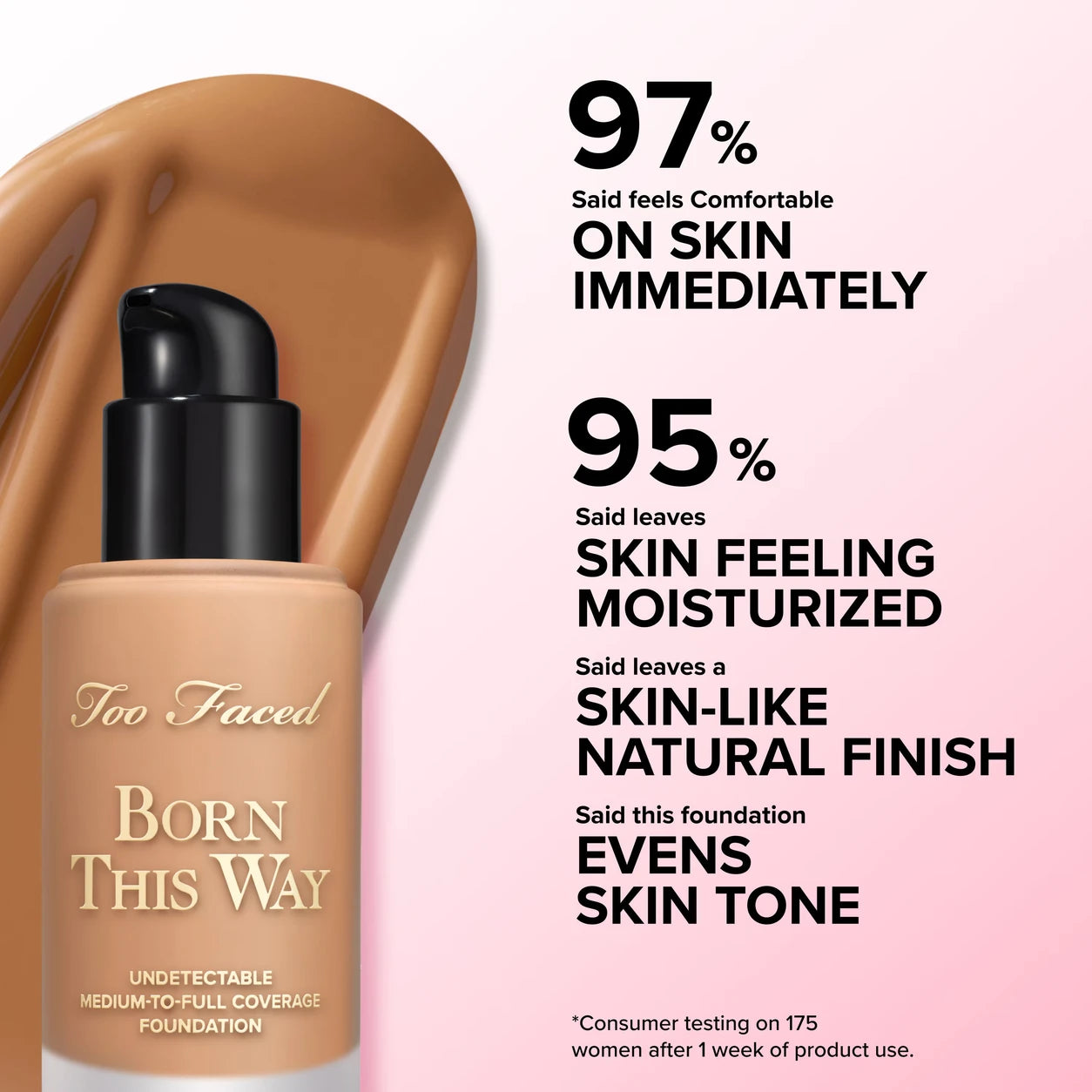 Too Faced Born This Way Foundation gallery 09 1254 replacement